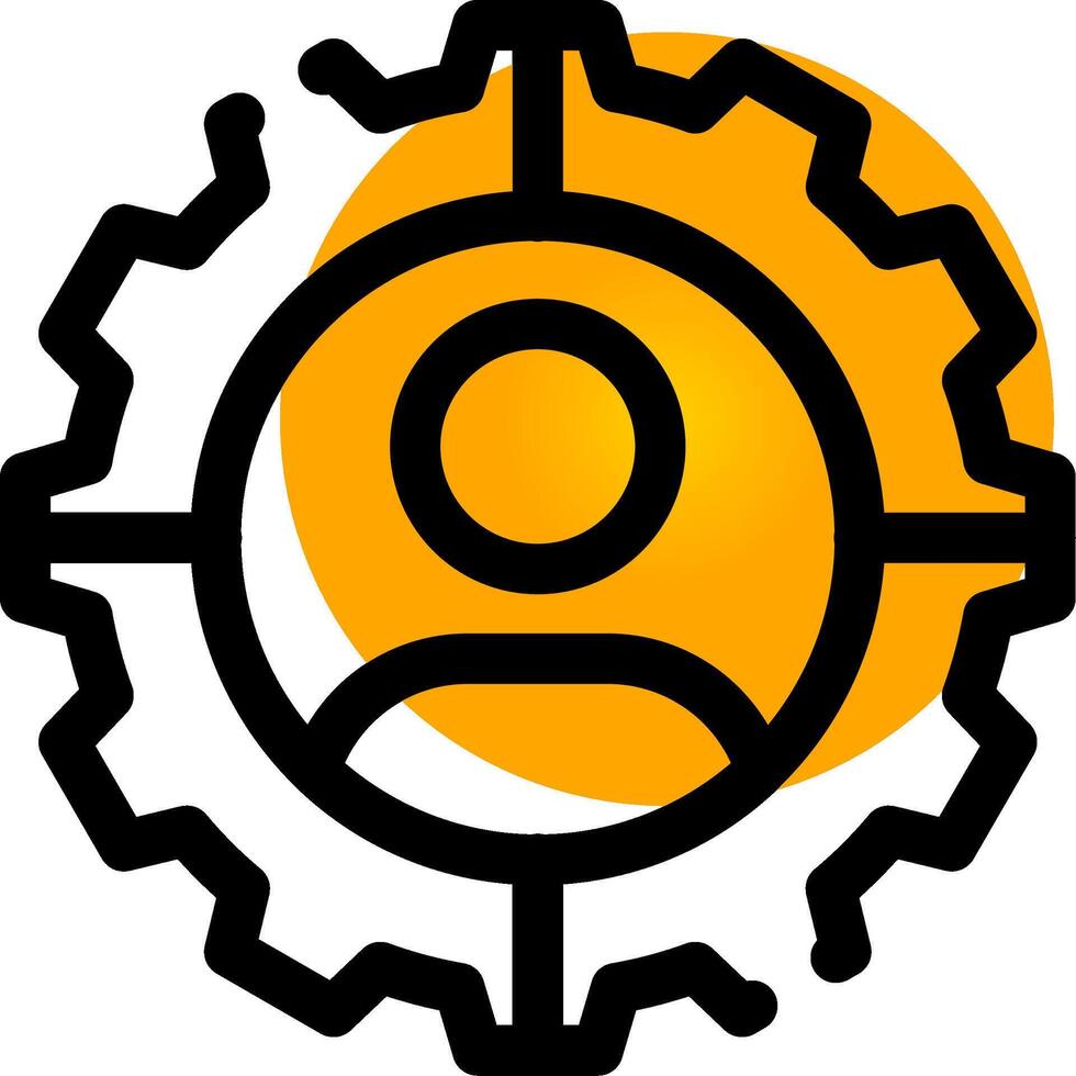 Personalization Creative Icon Design vector