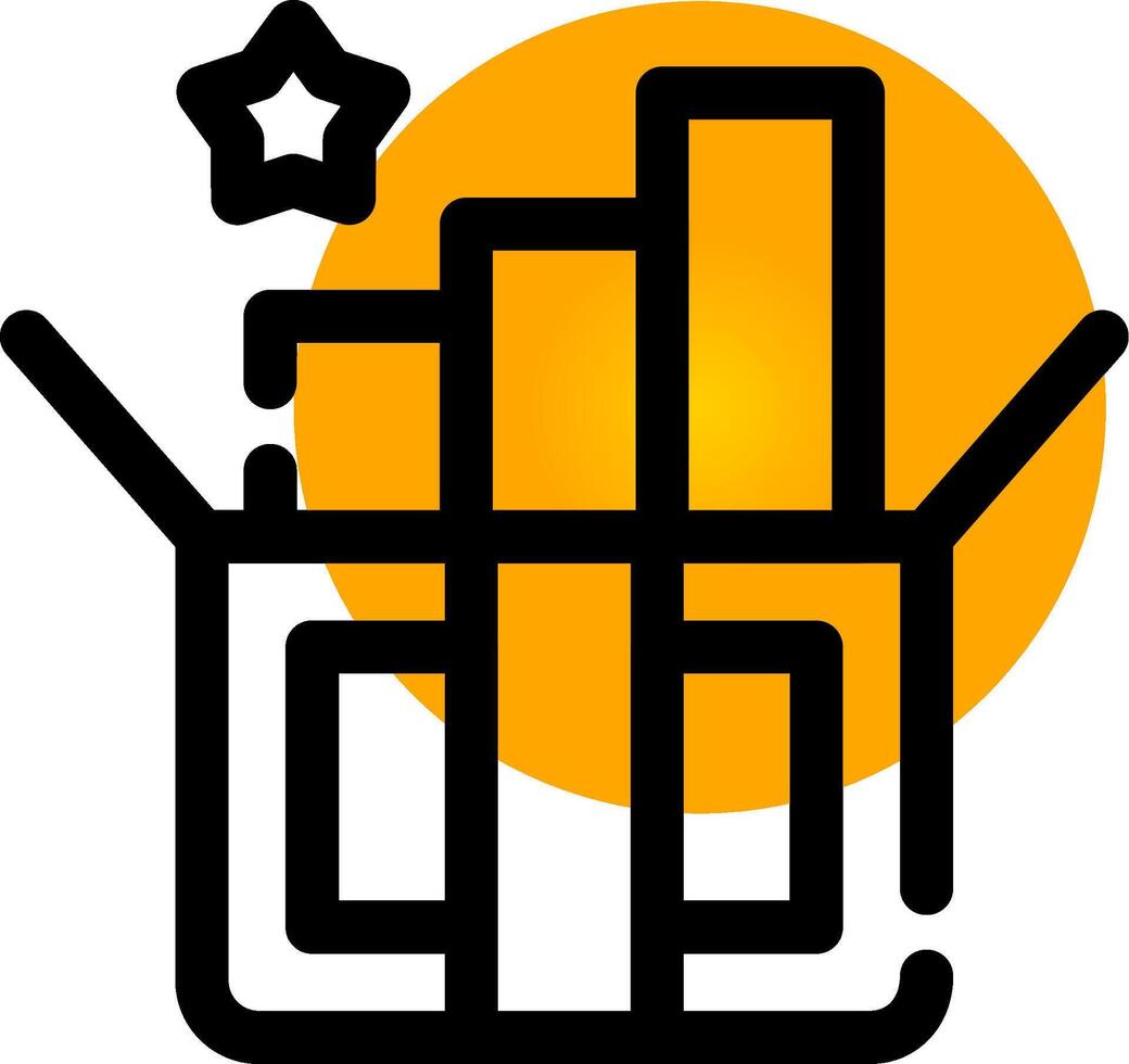 Product Growth Creative Icon Design vector