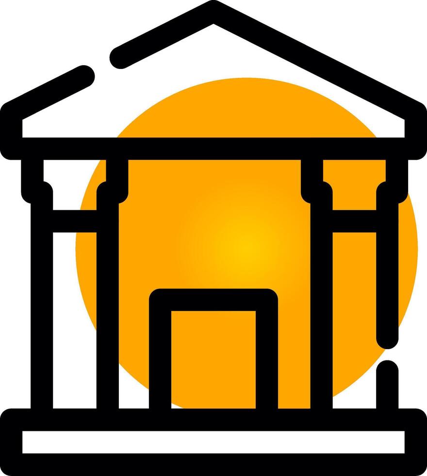 Museum Creative Icon Design vector