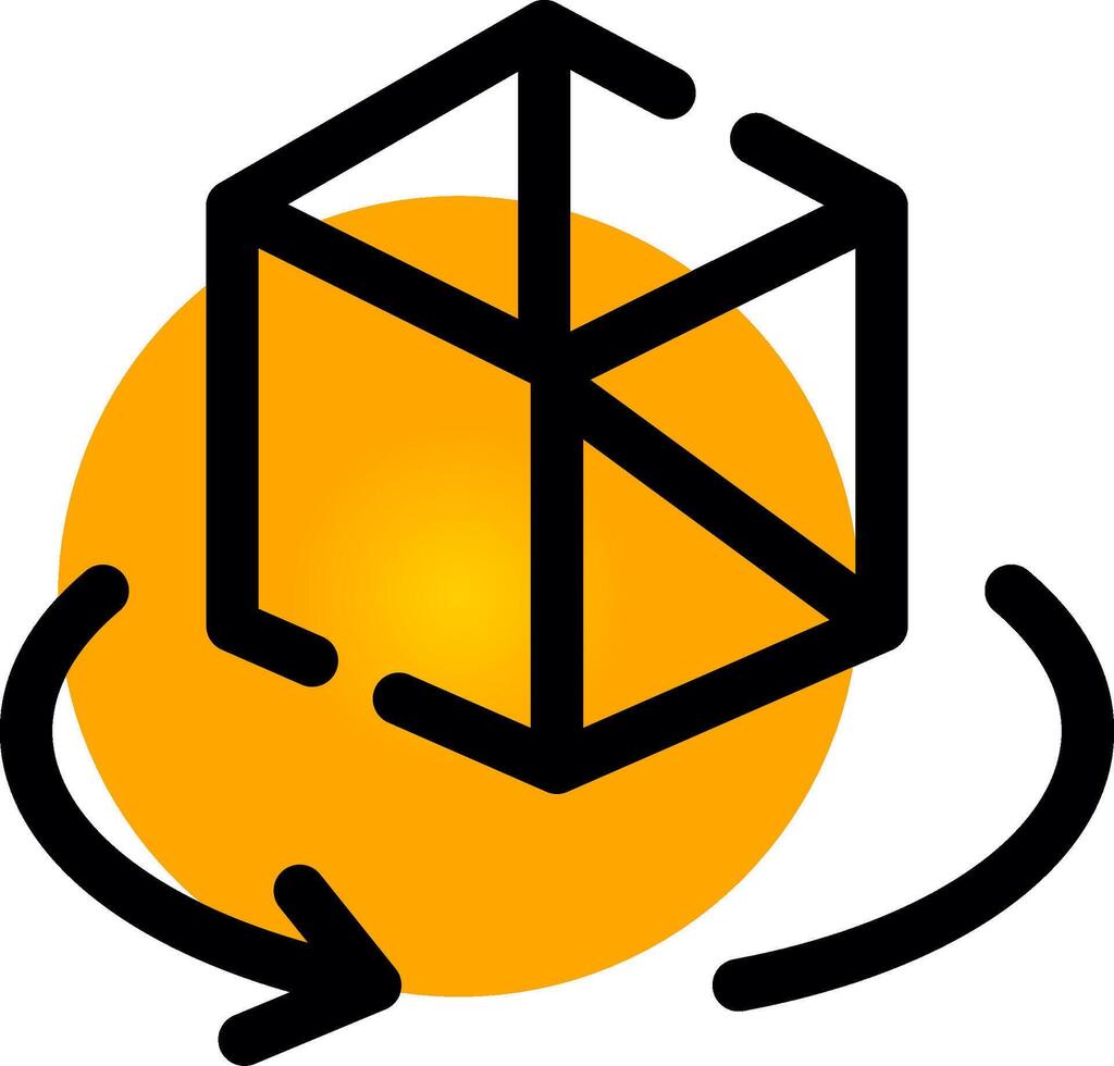 3d Creative Icon Design vector
