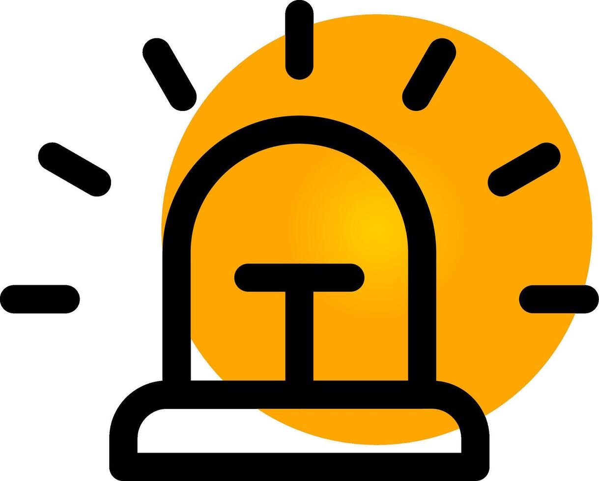 Siren Creative Icon Design vector