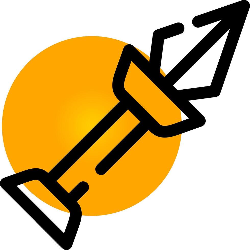 Spear Creative Icon Design vector