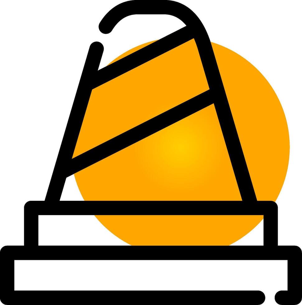 Cone Creative Icon Design vector