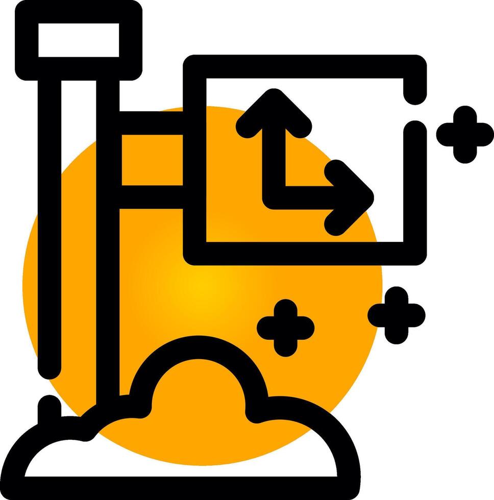 Pointer Creative Icon Design vector