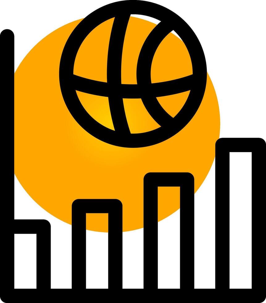 Chart Creative Icon Design vector
