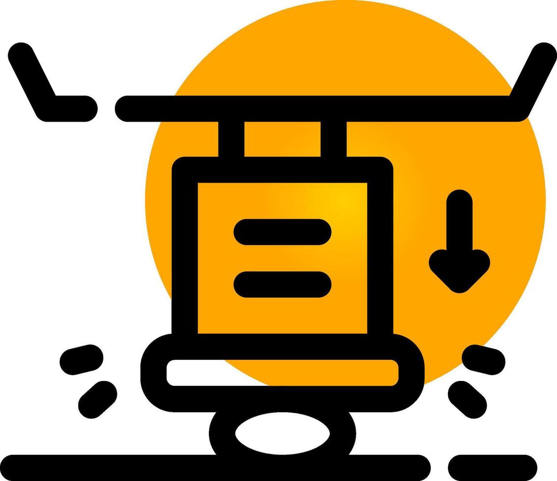 Hydraulic Creative Icon Design vector