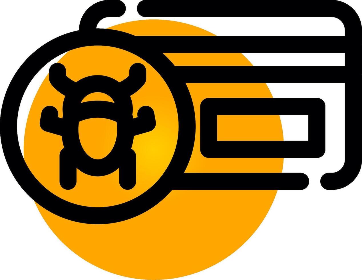 Bug Creative Icon Design vector