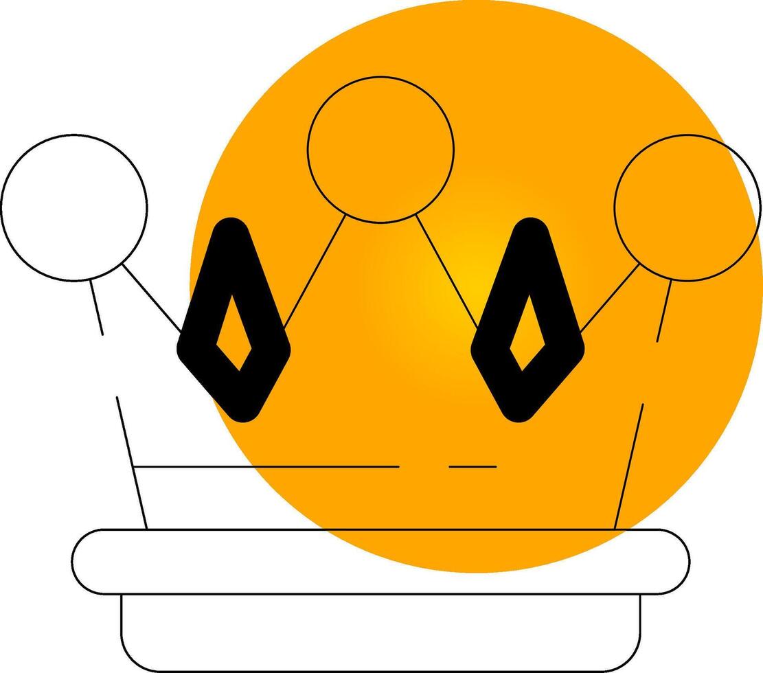 Crown Creative Icon Design vector