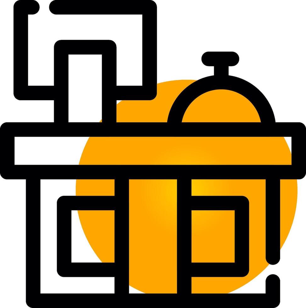 Reception Creative Icon Design vector