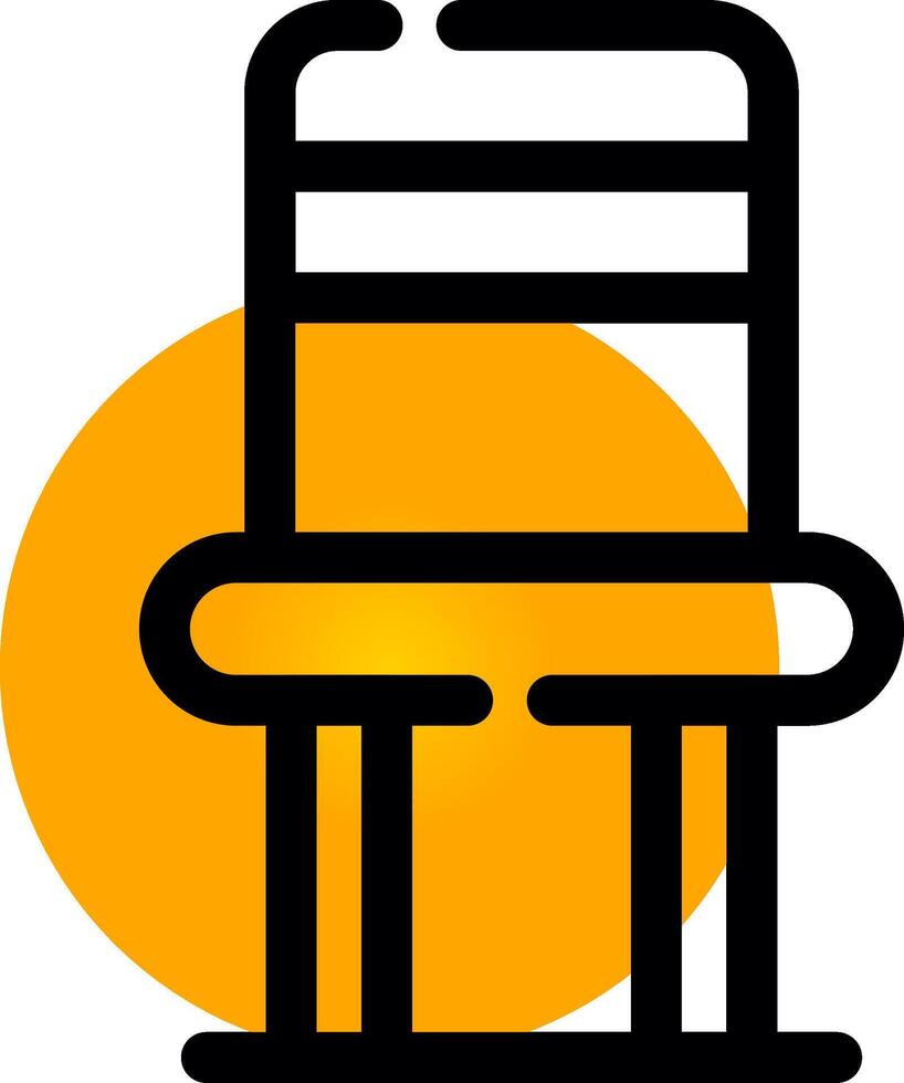 Chair Creative Icon Design vector