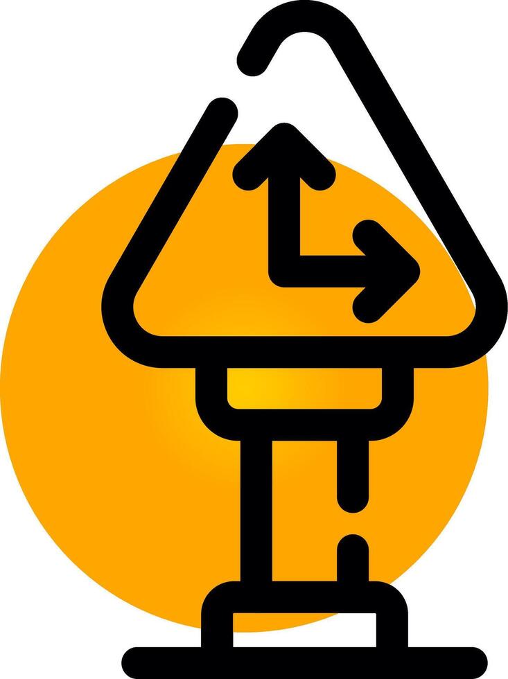 Sign Board Creative Icon Design vector