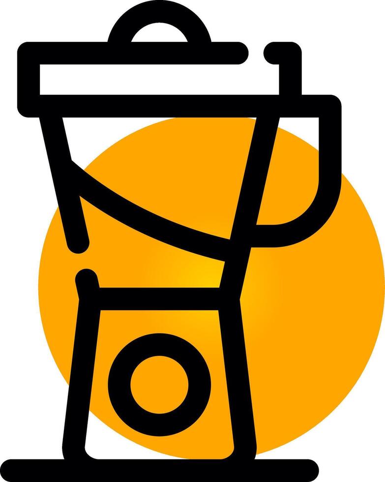 Blender Creative Icon Design vector