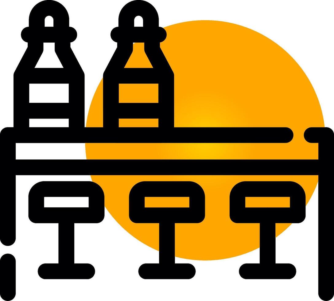 Table Creative Icon Design vector