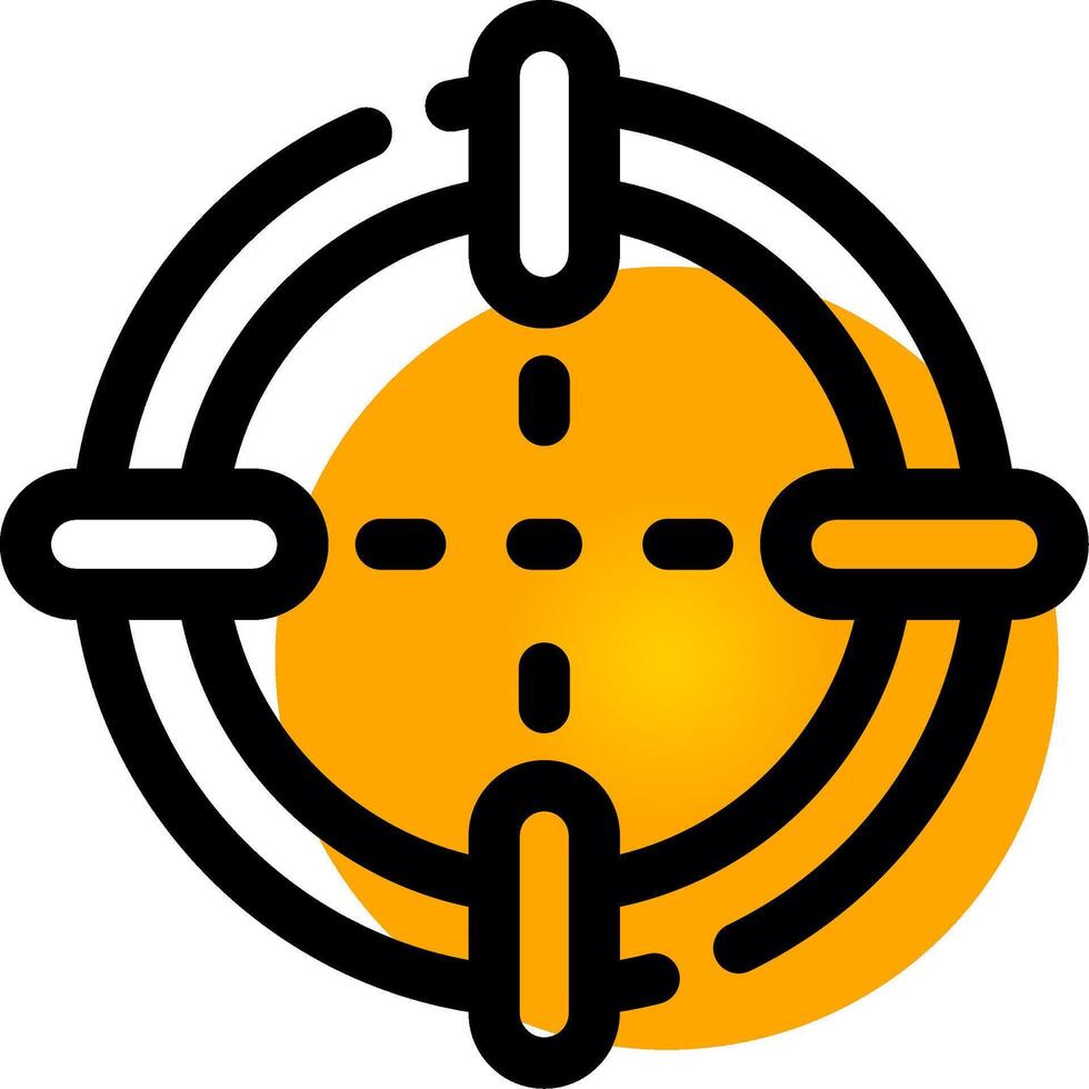 Target Creative Icon Design vector