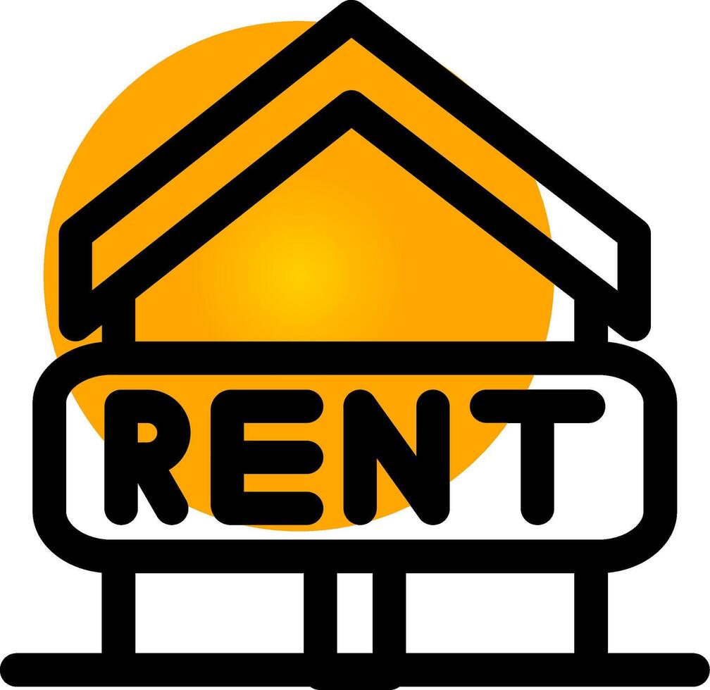 Rent Creative Icon Design vector