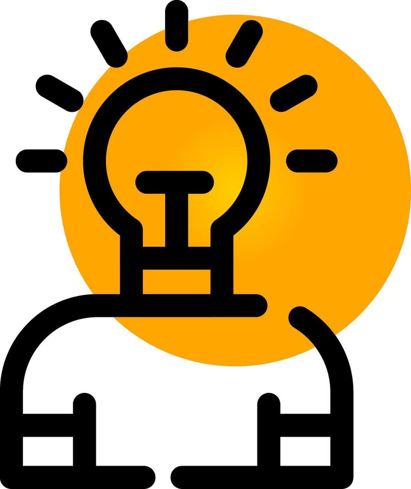 Idea Creative Icon Design vector