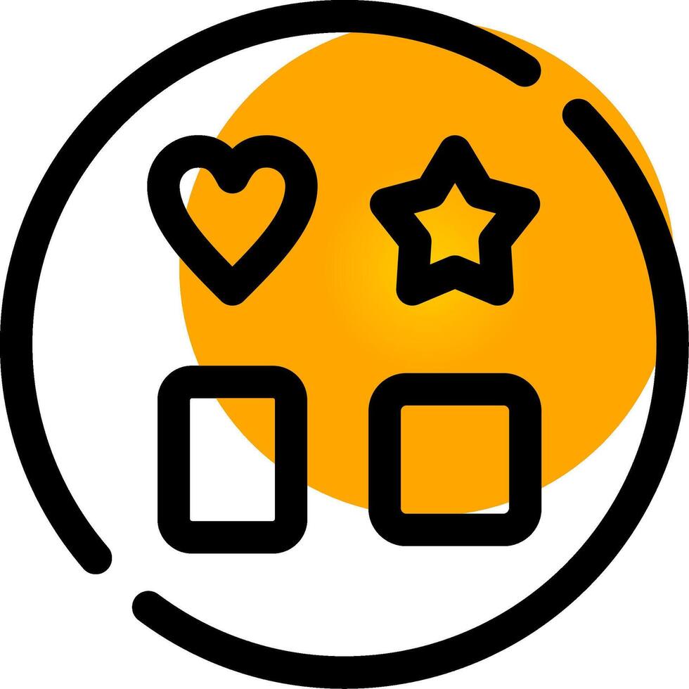 Shape Toy Creative Icon Design vector