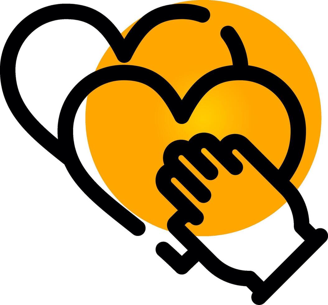 Make a Pledge Creative Icon Design vector