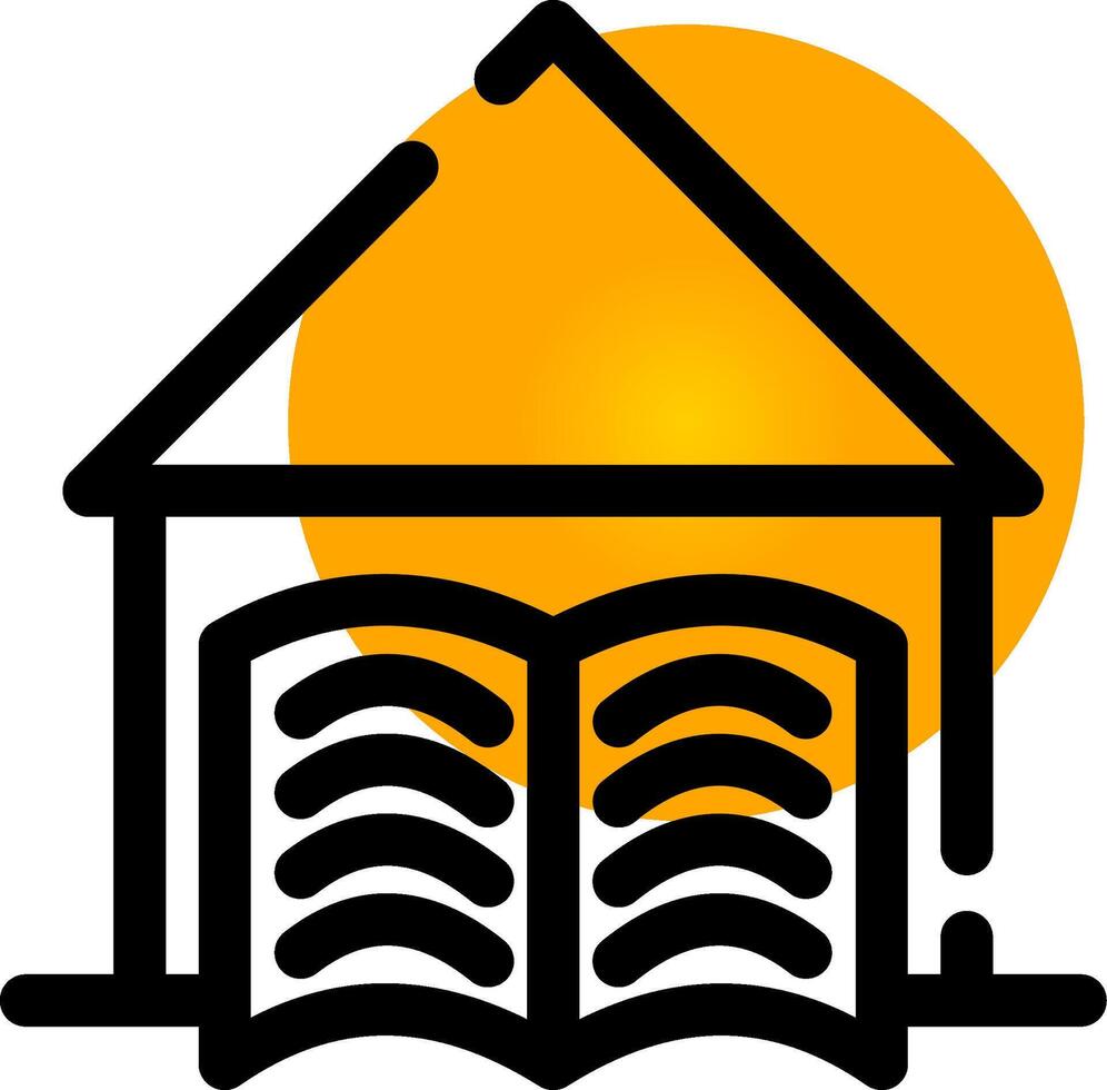 Homeschooling Creative Icon Design vector