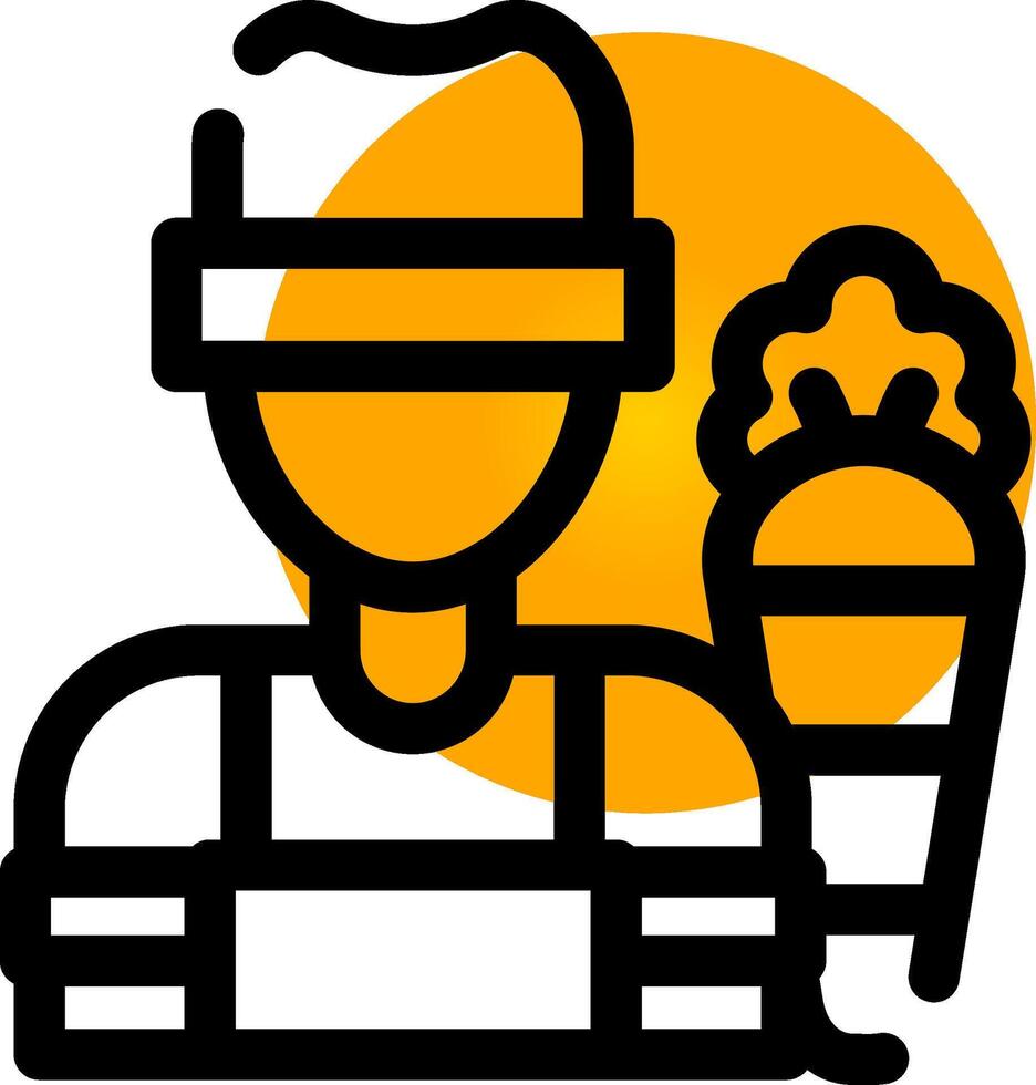Harvester Creative Icon Design vector