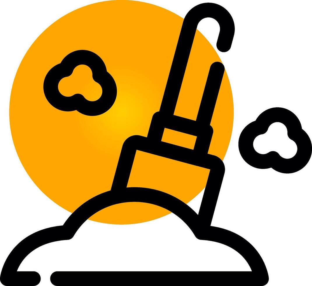 Digger Creative Icon Design vector