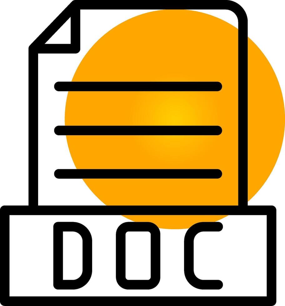 Doc Creative Icon Design vector