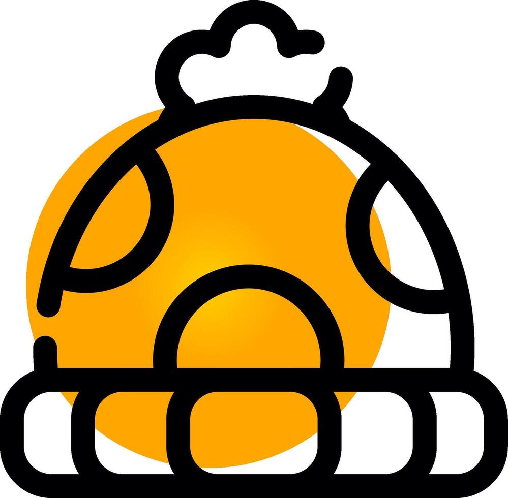 Beanie Creative Icon Design vector
