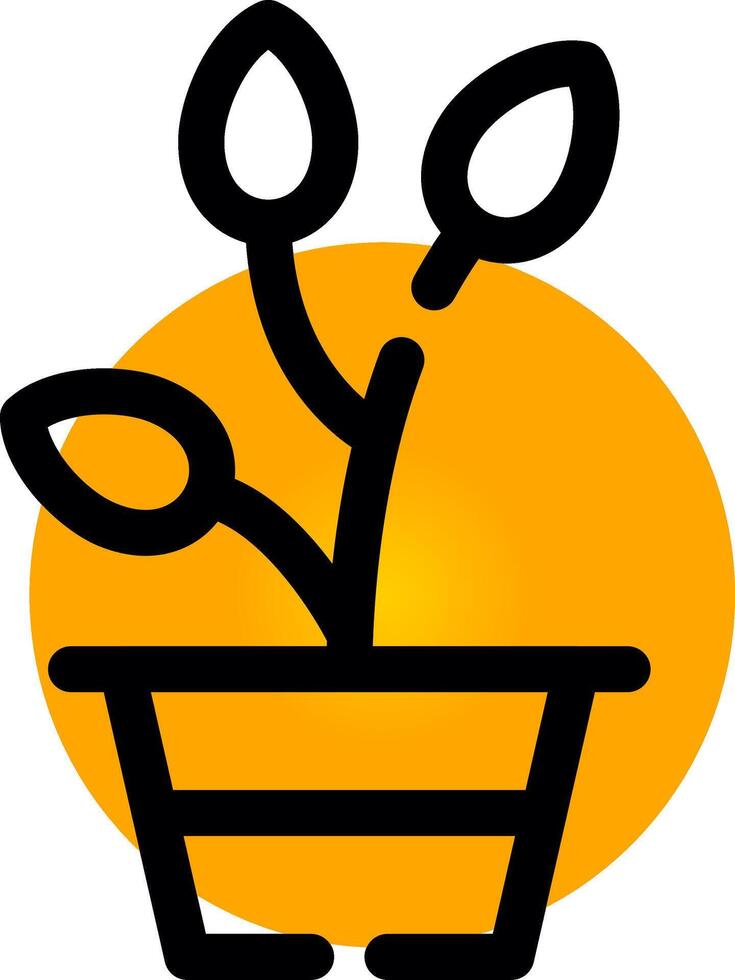 Plant Creative Icon Design vector