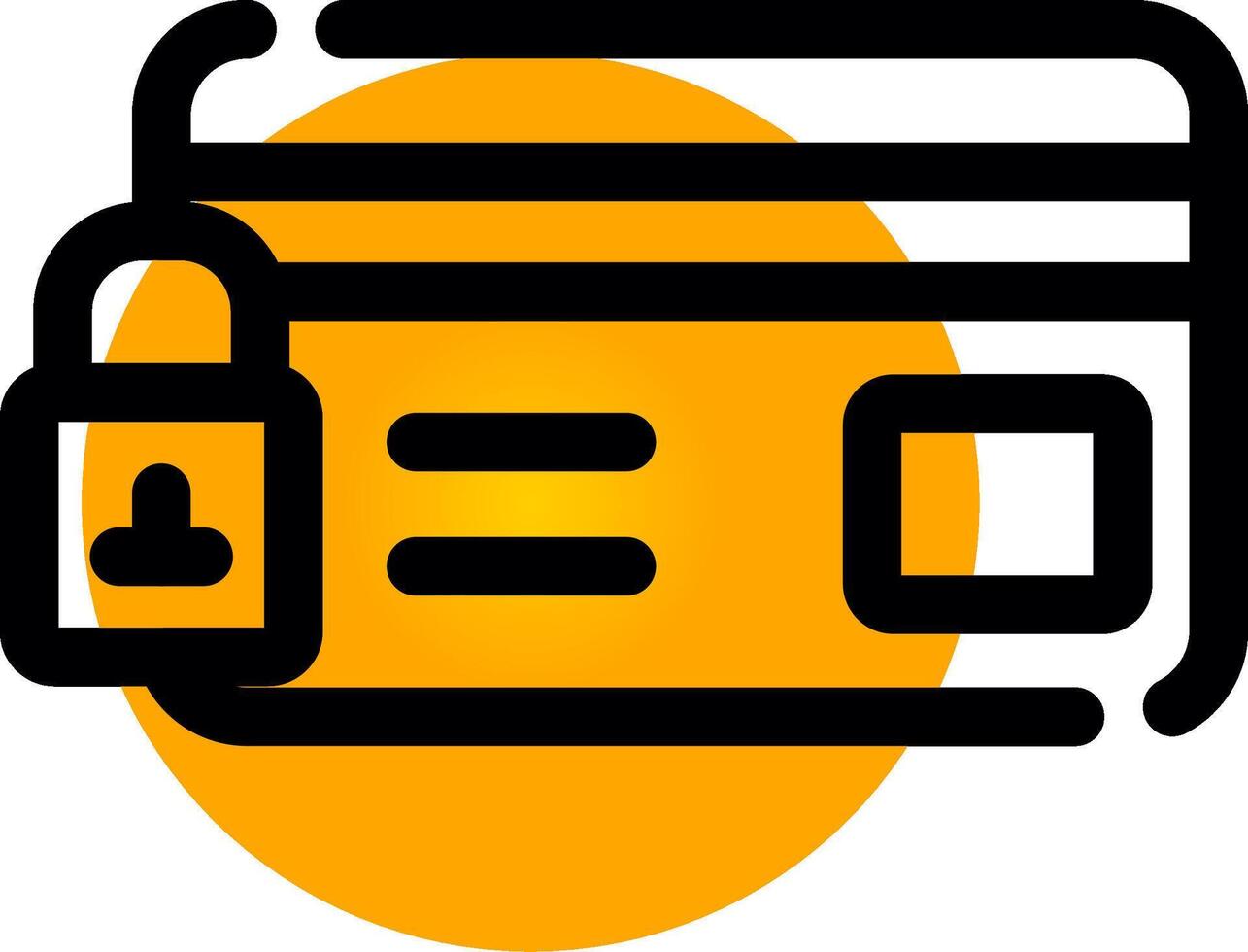 Blocked Creative Icon Design vector
