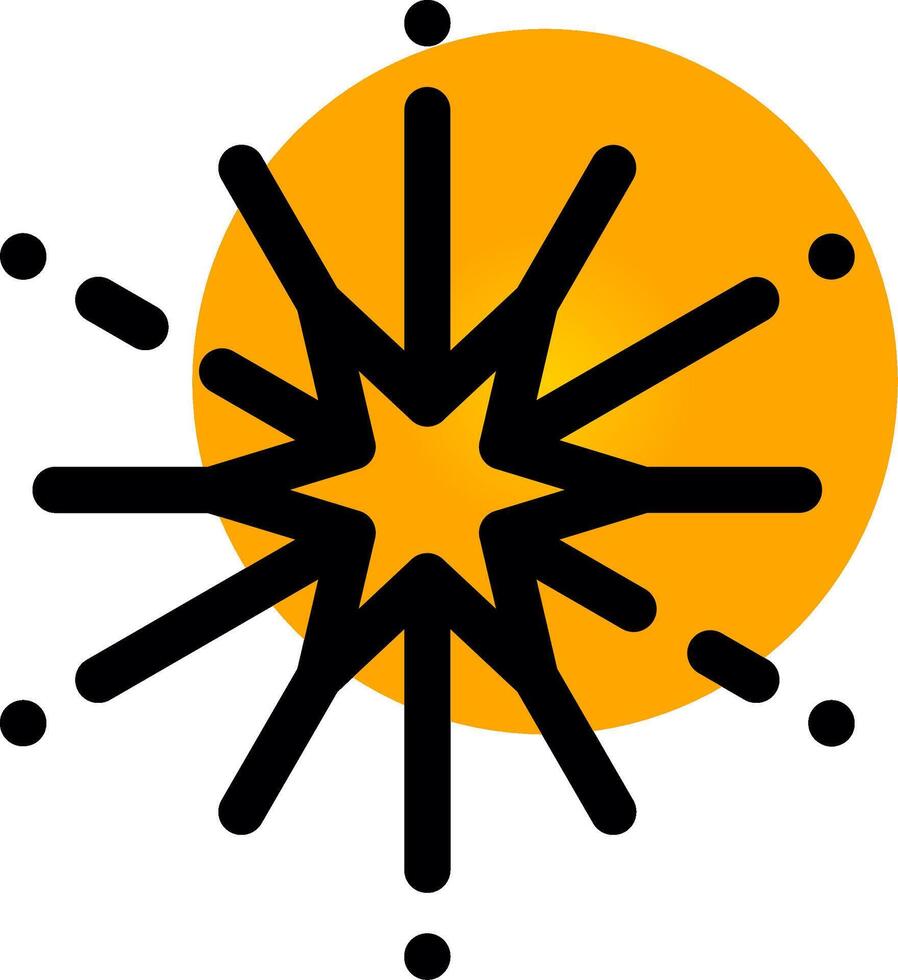 Star Creative Icon Design vector