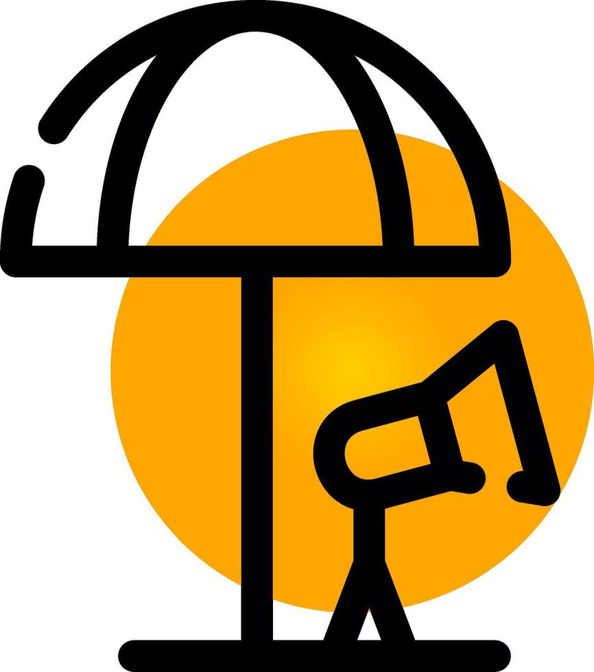 Lighting Set Creative Icon Design vector