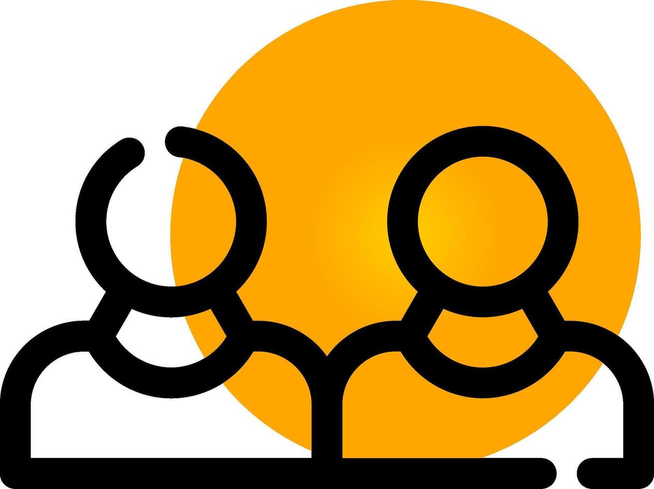 Audience Creative Icon Design vector