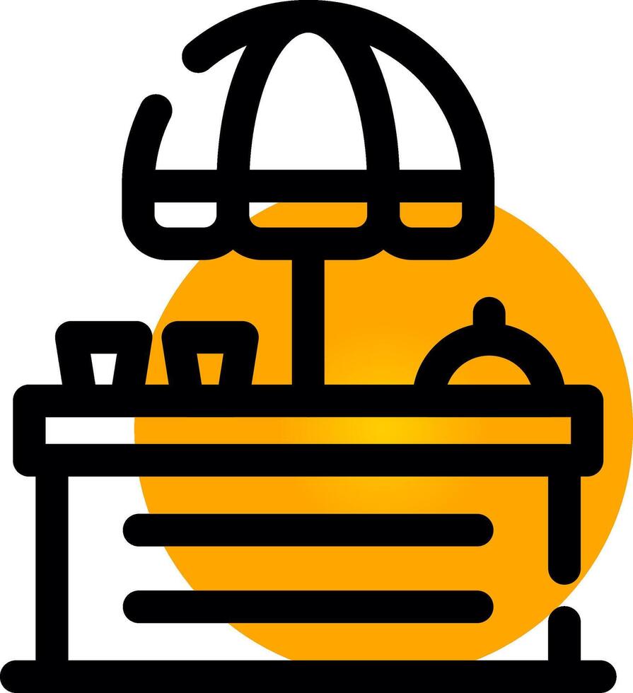 Reception Creative Icon Design vector