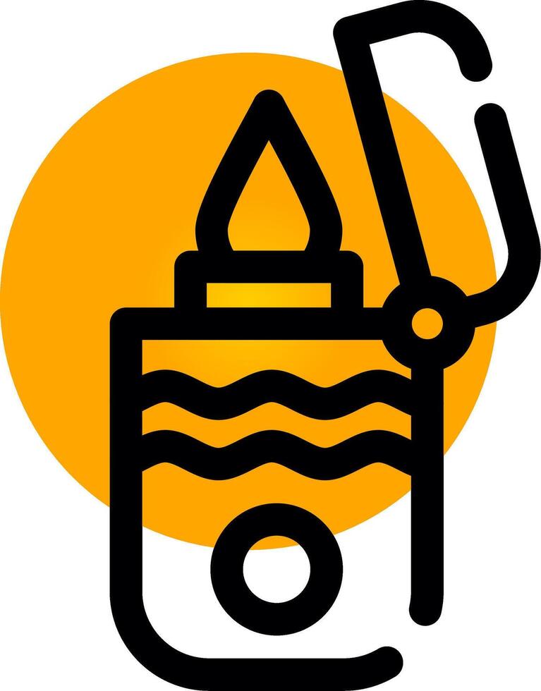 Lighter Creative Icon Design vector