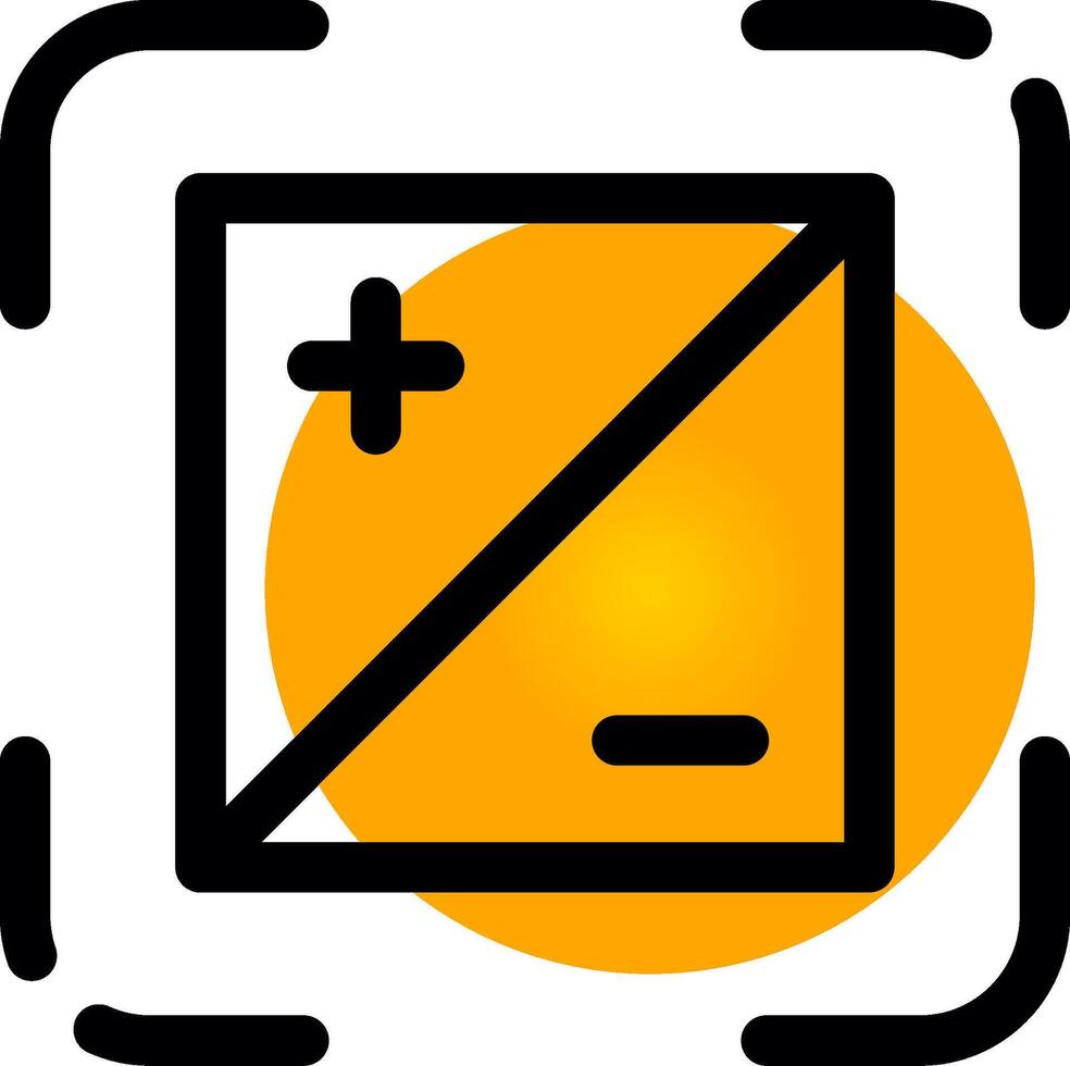 Exposure Creative Icon Design vector
