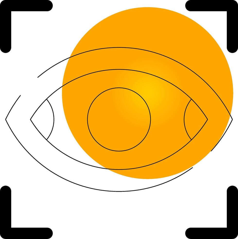 Focus Creative Icon Design vector
