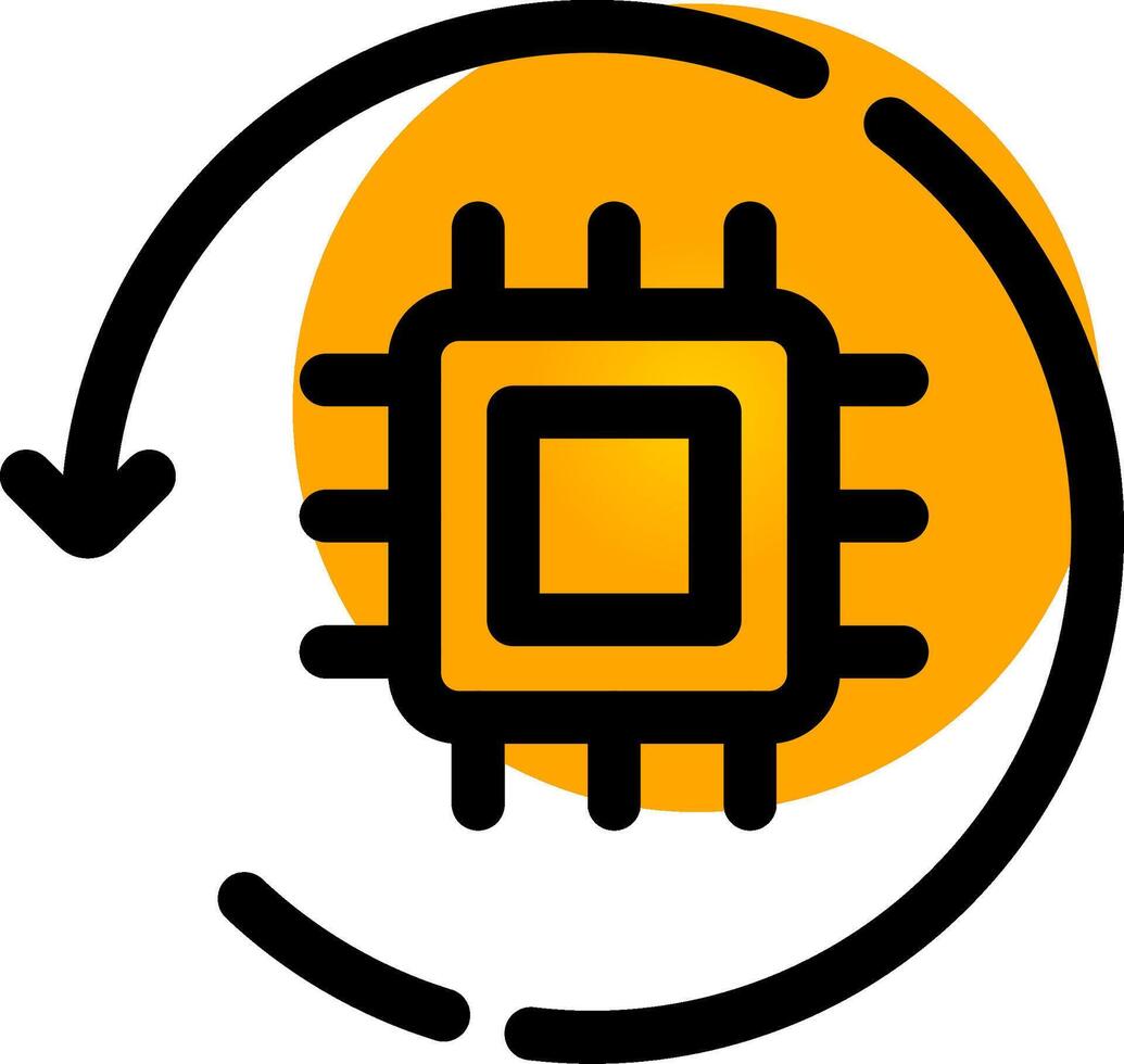 Chip Creative Icon Design vector