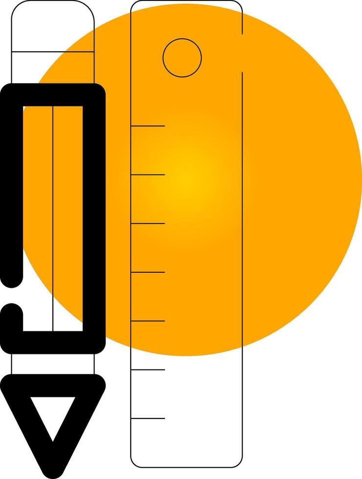 Stationery Creative Icon Design vector