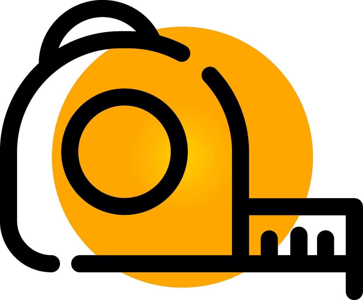 Measuring Creative Icon Design vector