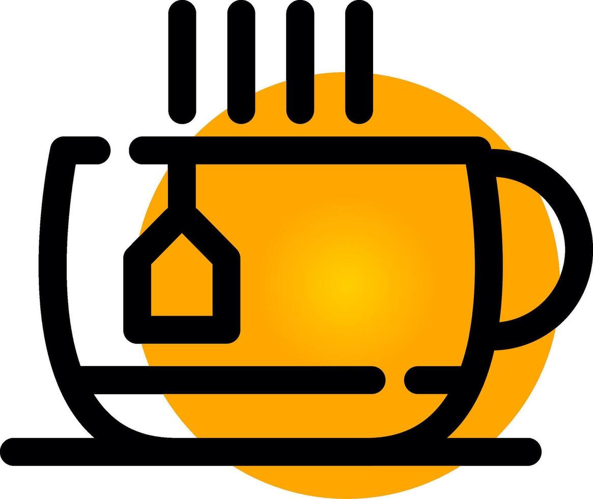 Tea Creative Icon Design vector