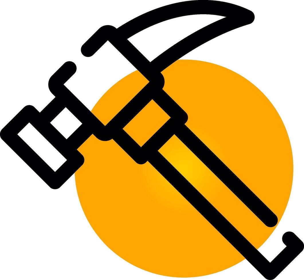Hammer Creative Icon Design vector
