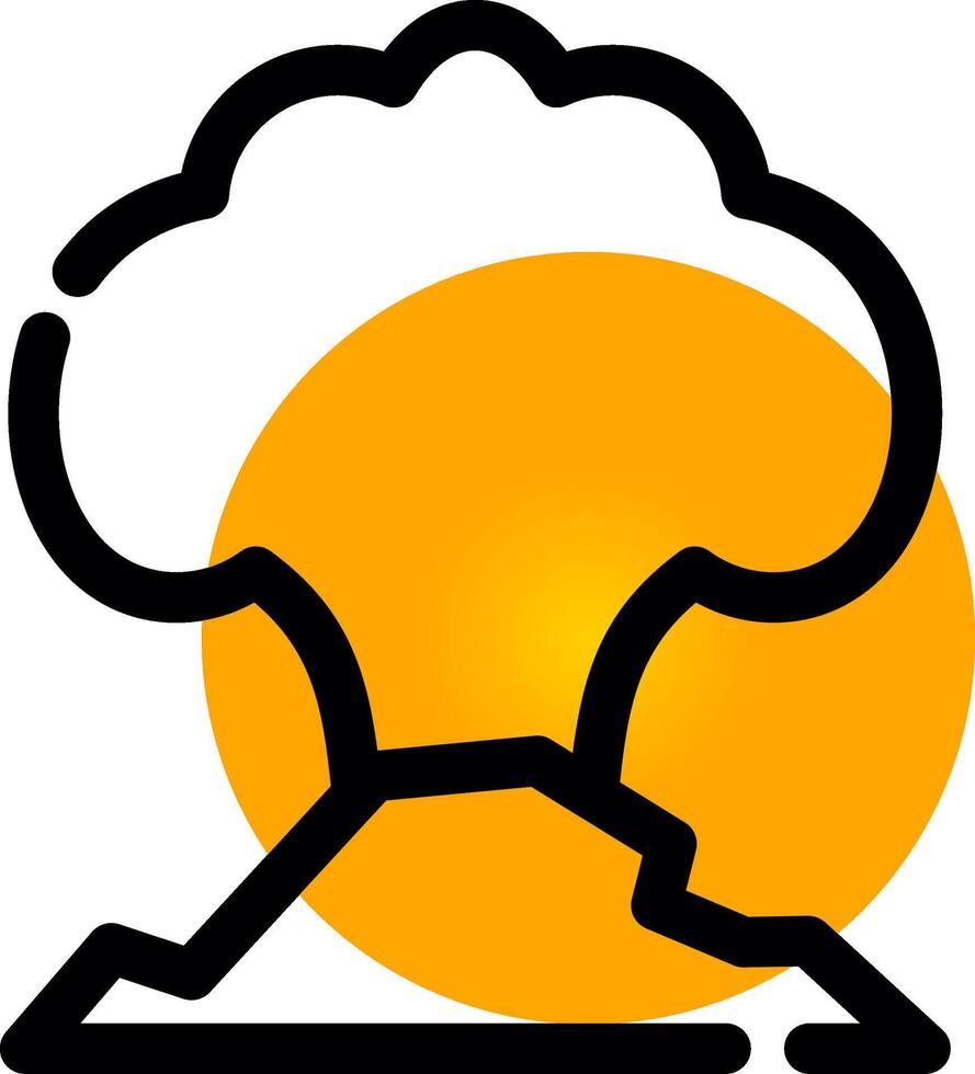 Explosion Creative Icon Design vector