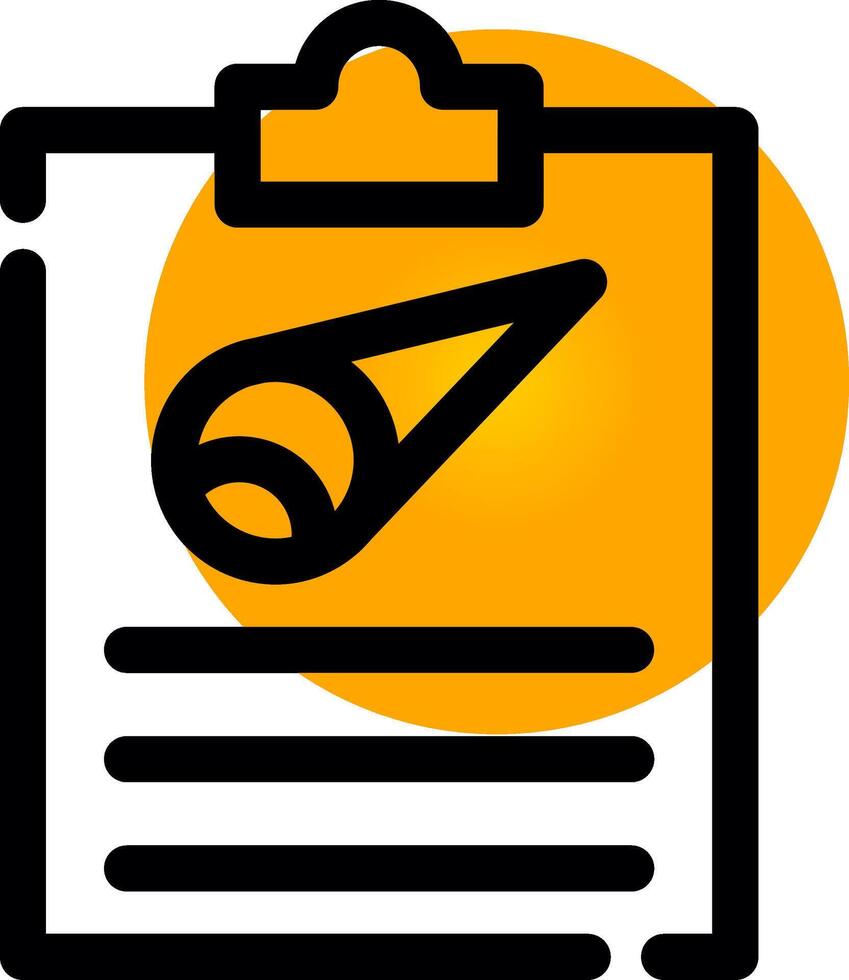 Report Creative Icon Design vector