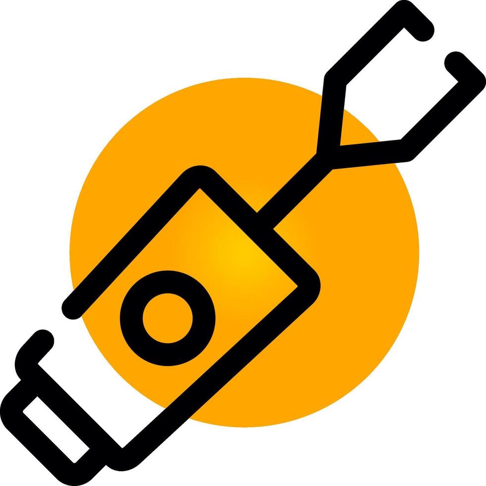 Chisel Creative Icon Design vector