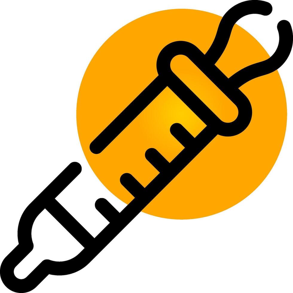 Dropper Creative Icon Design vector