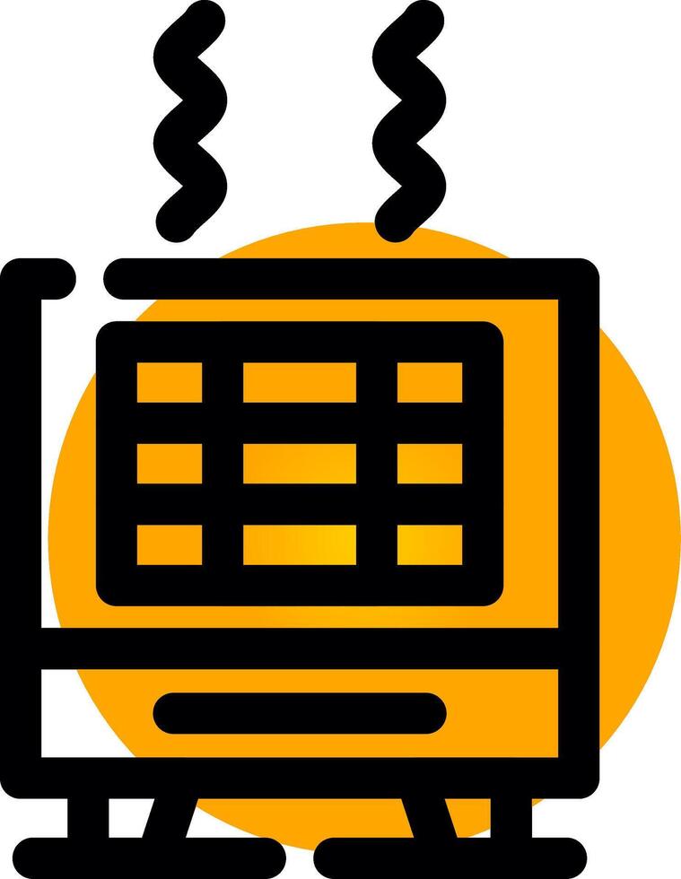 Heater Creative Icon Design vector