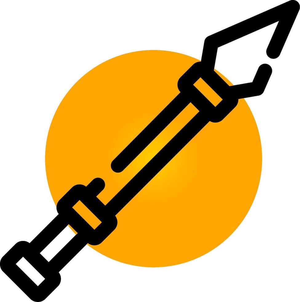 Spear Creative Icon Design vector