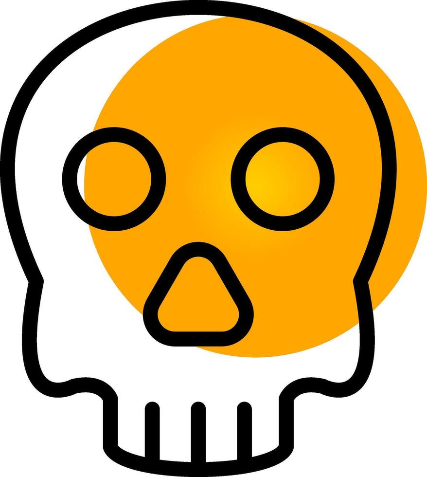 Skull Creative Icon Design vector