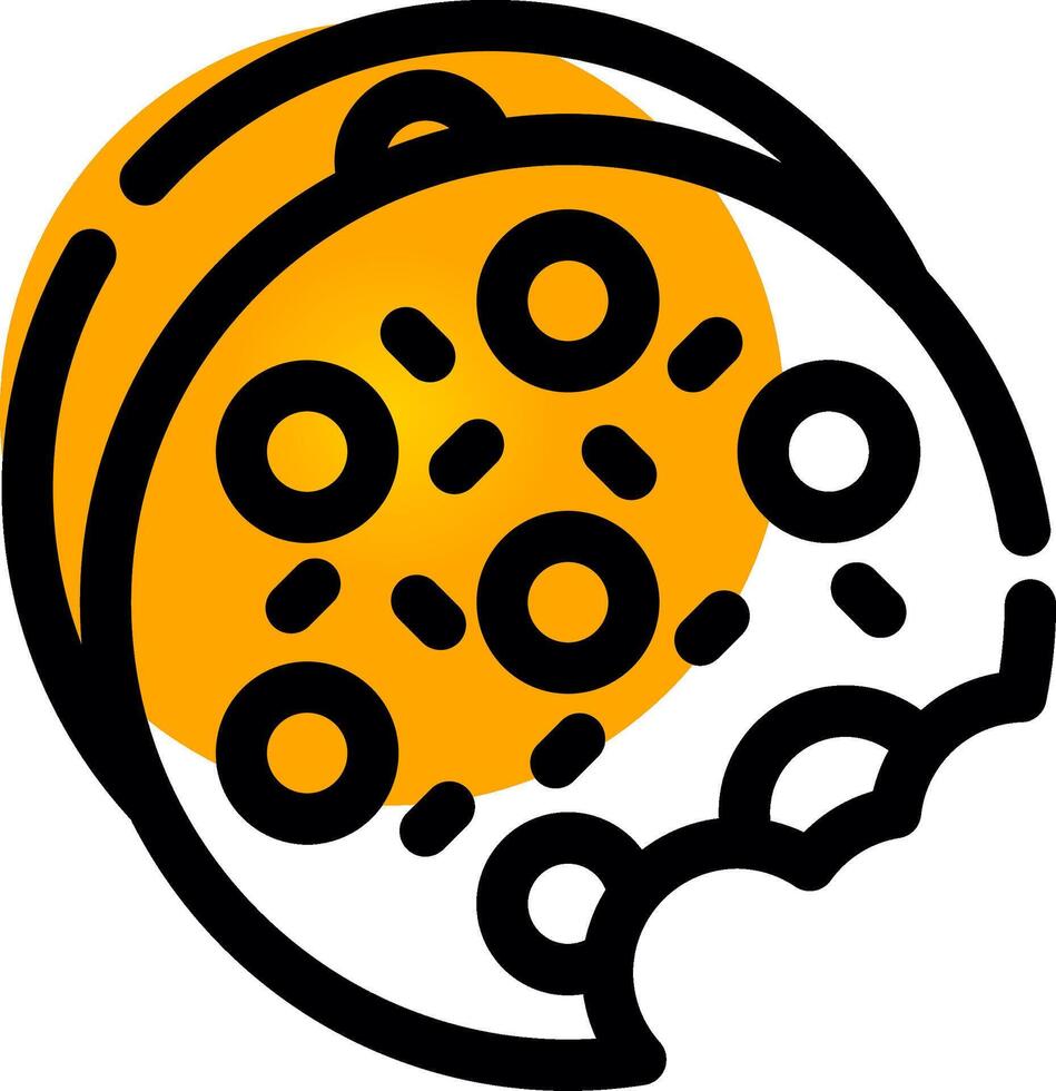 Biscuit Creative Icon Design vector