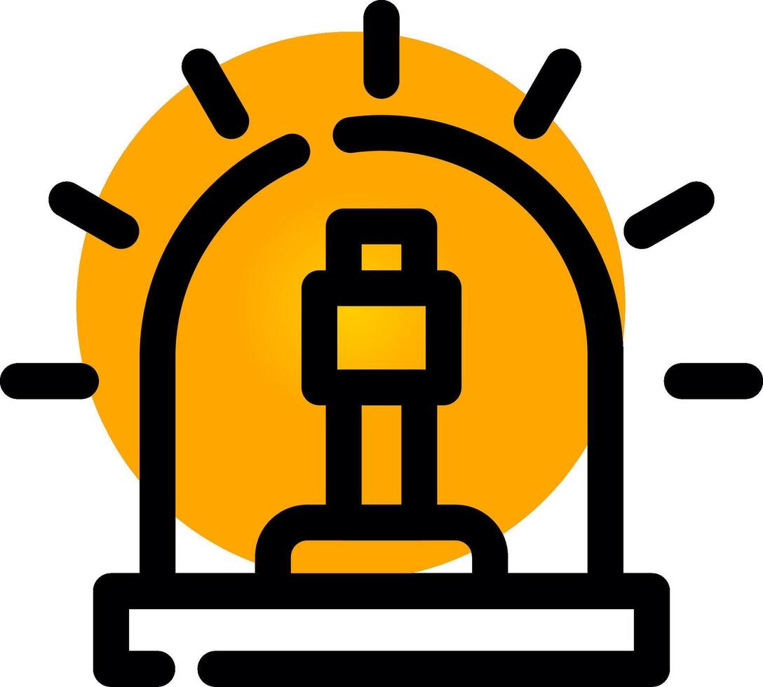 Siren Creative Icon Design vector